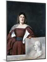 Portrait of a Lady, La Schiavona (The Dalmatian Woman), C1510-1512-Titian (Tiziano Vecelli)-Mounted Giclee Print