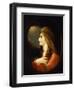 Portrait of a Lady, late 18th century-Benjamin West-Framed Giclee Print