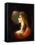 Portrait of a Lady, late 18th century-Benjamin West-Framed Stretched Canvas