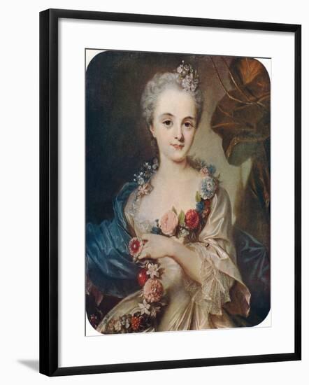 Portrait of a Lady (Marquise de Pompadour), c18th century, (1906)-Rosalba Zuanna Carriera-Framed Giclee Print