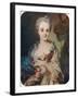 Portrait of a Lady (Marquise de Pompadour), c18th century, (1906)-Rosalba Zuanna Carriera-Framed Giclee Print