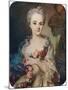 Portrait of a Lady (Marquise de Pompadour), c18th century, (1906)-Rosalba Zuanna Carriera-Mounted Giclee Print