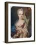 Portrait of a Lady (Marquise de Pompadour), c18th century, (1906)-Rosalba Zuanna Carriera-Framed Giclee Print