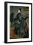 Portrait of a Lady (Mme. Georges Hartmann?), 1874-Pierre-Auguste Renoir-Framed Giclee Print