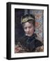 Portrait of a Lady - Peinture De Raimundo De Madrazo Y Garreta (1841-1920), Oil on Canvas 1885-1896-Raimundo De Madrazo Y Garreta-Framed Giclee Print