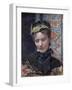 Portrait of a Lady - Peinture De Raimundo De Madrazo Y Garreta (1841-1920), Oil on Canvas 1885-1896-Raimundo De Madrazo Y Garreta-Framed Giclee Print