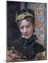 Portrait of a Lady - Peinture De Raimundo De Madrazo Y Garreta (1841-1920), Oil on Canvas 1885-1896-Raimundo De Madrazo Y Garreta-Mounted Giclee Print