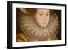 Portrait of a Lady, Possibly Mary Queen of Scots (Detail)-William Segar-Framed Giclee Print