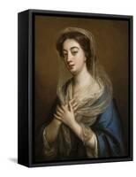 Portrait of a lady said to be Lady Williams by Peter Lely-Peter Lely-Framed Stretched Canvas