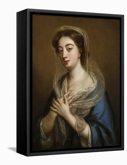 Portrait of a lady said to be Lady Williams by Peter Lely-Peter Lely-Framed Stretched Canvas