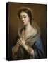 Portrait of a lady said to be Lady Williams by Peter Lely-Peter Lely-Stretched Canvas