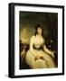 Portrait of a Lady, Seated-John Russell-Framed Giclee Print