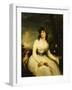 Portrait of a Lady, Seated-John Russell-Framed Giclee Print