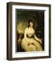 Portrait of a Lady, Seated-John Russell-Framed Giclee Print