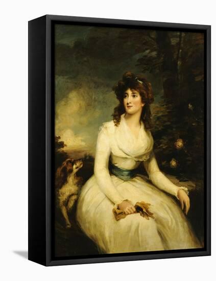 Portrait of a Lady, Seated-John Russell-Framed Stretched Canvas