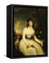 Portrait of a Lady, Seated-John Russell-Framed Stretched Canvas