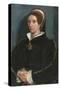 Portrait of a Lady, Thought to Be Catherine Howard-Hans Holbein the Younger-Stretched Canvas