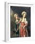 Portrait of a Lady Thought to Be Lady Mary Wortley Montagu-George Knapton-Framed Giclee Print