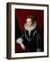 Portrait of a Lady thought to be Lucy Harington-Paul van Somer-Framed Giclee Print