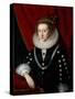 Portrait of a Lady thought to be Lucy Harington-Paul van Somer-Stretched Canvas