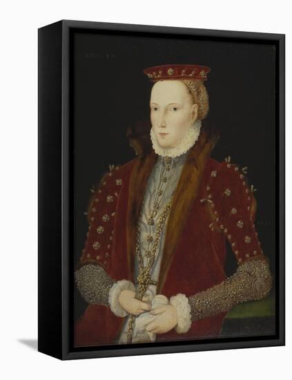 Portrait of a Lady, thought to be Queen Elizabeth I, 1563-Unknown Artist-Framed Stretched Canvas