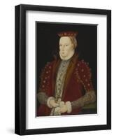 Portrait of a Lady, thought to be Queen Elizabeth I, 1563-Unknown Artist-Framed Giclee Print