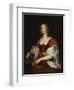 Portrait of a Lady, Traditionally as the Countess of Carnarvon-Anthony Van Dyck (Circle of)-Framed Giclee Print