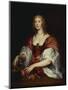 Portrait of a Lady, Traditionally as the Countess of Carnarvon-Anthony Van Dyck (Circle of)-Mounted Giclee Print