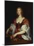 Portrait of a Lady, Traditionally as the Countess of Carnarvon-Anthony Van Dyck (Circle of)-Mounted Giclee Print