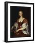 Portrait of a Lady, Traditionally as the Countess of Carnarvon-Anthony Van Dyck (Circle of)-Framed Giclee Print