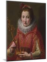 Portrait of a Lady, Traditionally Identified as Marie De' Medici, 1600-03-Santi Di Tito-Mounted Giclee Print