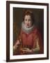 Portrait of a Lady, Traditionally Identified as Marie De' Medici, 1600-03-Santi Di Tito-Framed Giclee Print