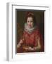 Portrait of a Lady, Traditionally Identified as Marie De' Medici, 1600-03-Santi Di Tito-Framed Premium Giclee Print