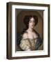 Portrait of a Lady Traditionally Identified as Ortensia Mancini-Jacob Ferdinand Voet-Framed Giclee Print