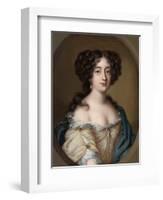 Portrait of a Lady Traditionally Identified as Ortensia Mancini-Jacob Ferdinand Voet-Framed Giclee Print