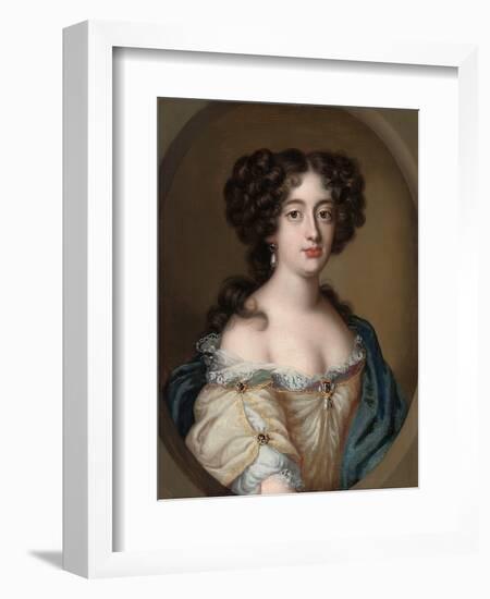 Portrait of a Lady Traditionally Identified as Ortensia Mancini-Jacob Ferdinand Voet-Framed Giclee Print