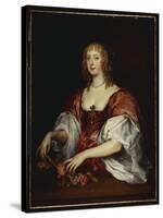 Portrait of a Lady, Traditionally Thought to Be the Countess of Carnavon-Sir Anthony Van Dyck-Stretched Canvas