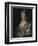 Portrait of a Lady, Wearing a White Dress and a Blue Cloak-Nicolas de Largilliere-Framed Giclee Print