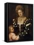 Portrait of a Lady with a Boy, 1530S-Paris Bordone-Framed Stretched Canvas