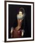 Portrait of a Lady with a Fan, 1610S-null-Framed Giclee Print