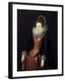 Portrait of a Lady with a Fan, 1610S-null-Framed Giclee Print