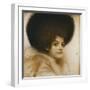 Portrait of a Lady with a Hat-Franz von Stuck-Framed Premium Giclee Print