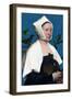 Portrait of a Lady with a Squirrel and a Starling-Hans Holbein the Younger-Framed Art Print