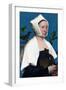 Portrait of a Lady with a Squirrel and a Starling-Hans Holbein the Younger-Framed Art Print