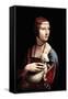 Portrait of a Lady with an Ermine-Leonardo da Vinci-Framed Stretched Canvas