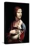 Portrait of a Lady with an Ermine-Leonardo da Vinci-Stretched Canvas