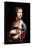 Portrait of a Lady with an Ermine-Leonardo da Vinci-Framed Stretched Canvas