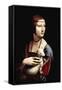 Portrait of a Lady with An Ermine-Leonardo da Vinci-Framed Stretched Canvas