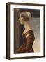 Portrait of a Lady with Cap (La Bella Simonetta)-Sandro Botticelli-Framed Giclee Print