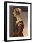 Portrait of a Lady with Cap (La Bella Simonetta)-Sandro Botticelli-Framed Giclee Print